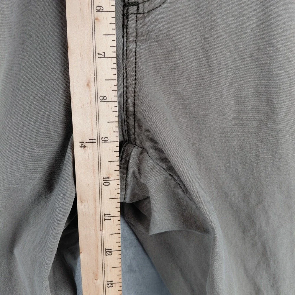 LL Bean Favorite Fit Pants Womens 8 Reg Taupe‎ Gray Straight Leg Chino 507466